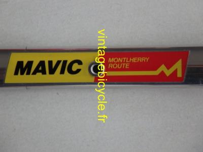 MAVIC MONTLHERRY Route 32h silver tubular rims 700c Vintage NOS