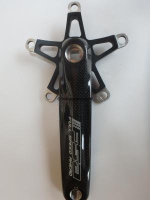 FSA manivelle droite 175 carbone pour plateaux 130mm NOS