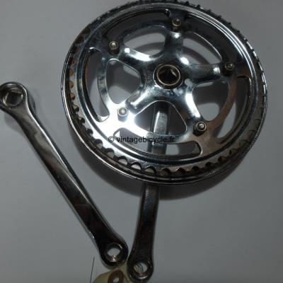 Pédalier acier 46d 170mm NOS
