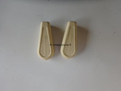 Huret Road Bike Shifter Lever White Rubber Covers NOS