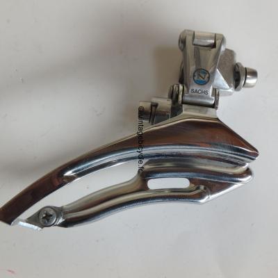 SACHS NEOS Front Derailleur Braze triple crankset MTB. Top Pull NOS