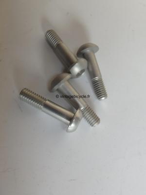 Vis Ergal universelles pour Cantilver et V-Brake le jeu de 4 6x25mm NOS