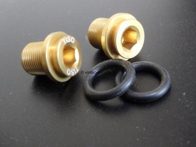TISO Crank Bolts fits ISIS bottom bracket D:14mm NOS (a pair)