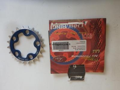 TISO Chainring aluminum CNC 20t 58mm NOS