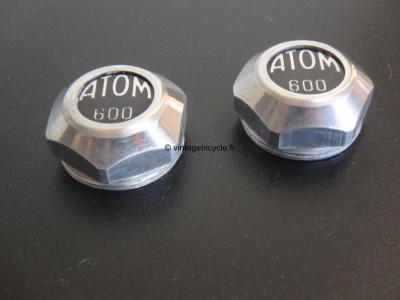 ATOM Pedal #600 Dust Caps Covers.  NOS (pair)