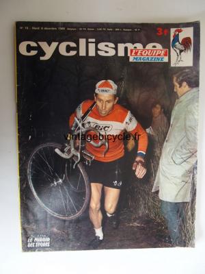L'EQUIPE CYCLISME MAGAZINE 1969 - 12 - N°16 DECEMBRE 1969