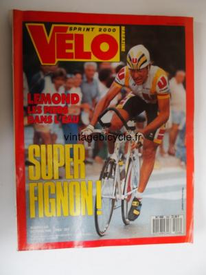 VELO SPRINT 2000 1989 - 04 - N°242 avril 1989