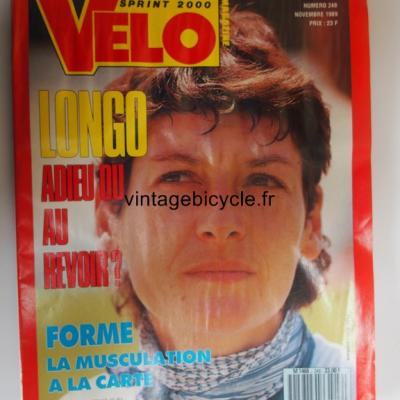 VELO SPRINT 2000 1989 - 11 - N°249 novembre 1989