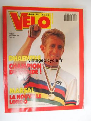 VELO SPRINT 2000 1990 - 09 - N°258 septembre 1990