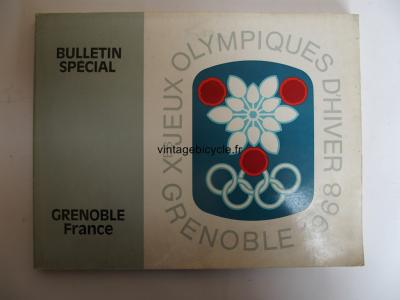 BULLETIN SPECIAL X° JEUX OLYMPIQUES GRENOBLE