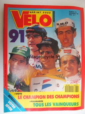 VELO SPRINT 2000 1991 - 12 - N°272 decembre 1991