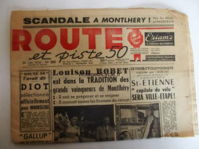 ROUTE ET PISTE 1950 - 06 - N°105 juin 1950