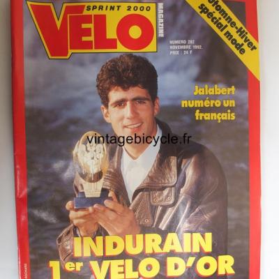VELO SPRINT 2000 1992 - 11 - N°282 novembre 1992