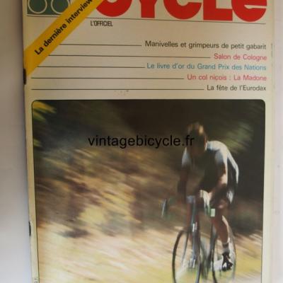 LE CYCLE l'officiel 1980 - 11 - N°62 novembre 1980