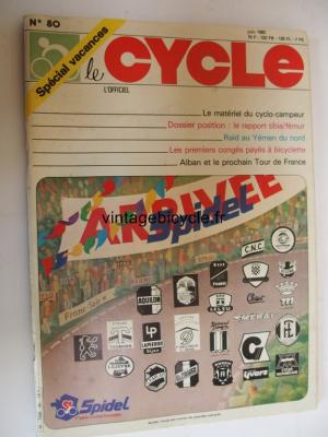 LE CYCLE l'officiel 1982 - 06 - N°80 juin 1982