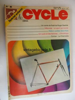 LE CYCLE l'officiel 1982 - 12 - N°85 decembre 1982