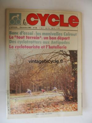 LE CYCLE l'officiel 1983 - 12 - N°96 decembre 1983