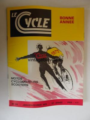 LE CYCLE 1972 - 01 - N°126 janvier / fevrier 1972