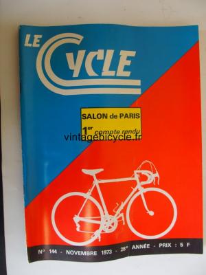 LE CYCLE 1973 - 11 - N°144 novembre 1973