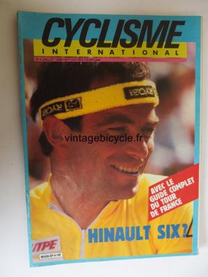 CYCLISME INTERNATIONAL 1986 - 07 - N°4 juillet 1986