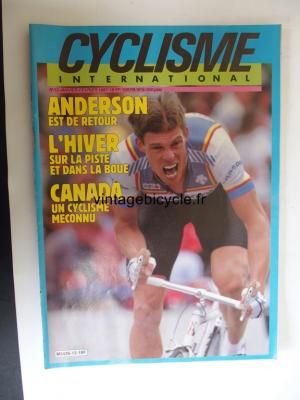 CYCLISME INTERNATIONAL 1987 - 01 - N°12 janvier 1987