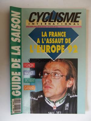 CYCLISME INTERNATIONAL 1992 - 03 - N°81 mars 1992