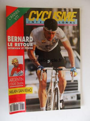 CYCLISME INTERNATIONAL 1992 - 04 - N°82 avril 1992