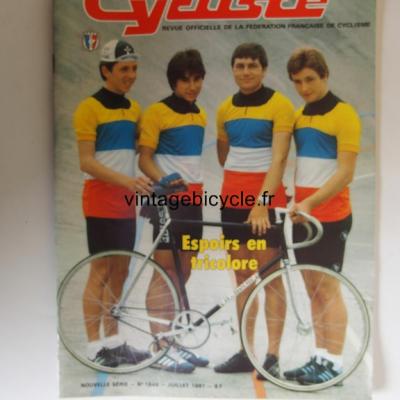 LA FRANCE CYCLISTE 1981 - 07 - N°1649 juillet 1981
