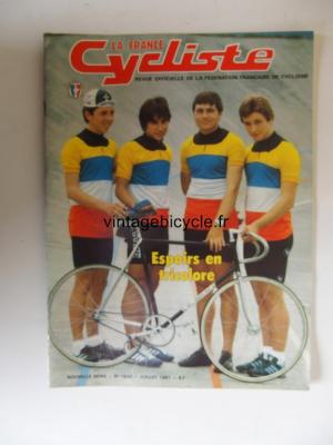 LA FRANCE CYCLISTE 1981 - 07 - N°1649 juillet 1981