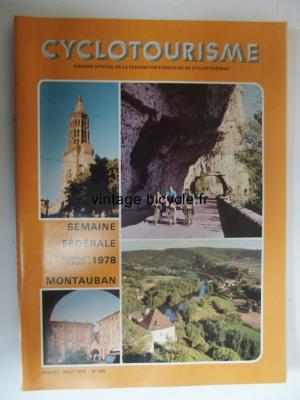Cyclotourisme 1978 - 07 - N°258 juillet / aout 1978