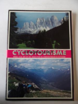 Cyclotourisme 1985 - 09 - N°329 septembre / octobre 1985