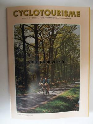 Cyclotourisme 1979 - 11 - N°270 novembre 1979