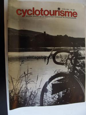Cyclotourisme 1976 - 04 - N°235 avril 1976