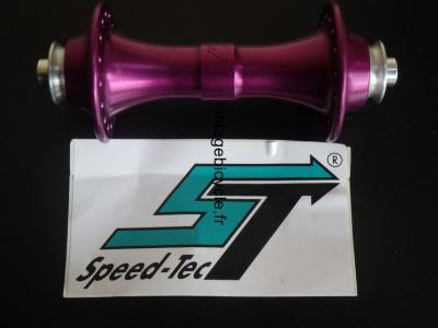 SPEED-TEC Moyeu avant à roulements ULTRA LEGER 32t. NOS 83g