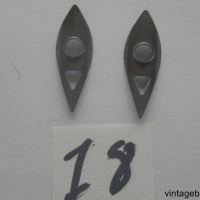 SEAT STAY REINFORCEMENT STEEL (pair)