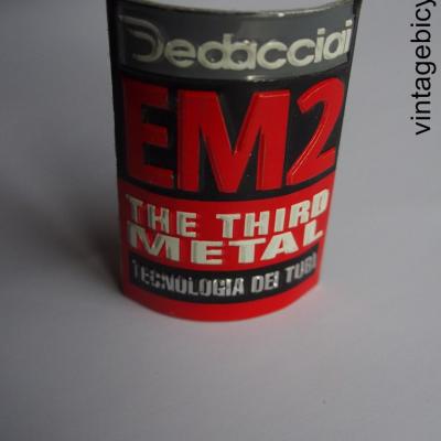 DEDACCIAI EM2 ORIGINAL Bicycle Frame Tubing STICKER NOS