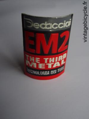 DEDACCIAI EM2 ORIGINAL Tubes autocollants NOS