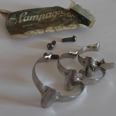 CAMPAGNOLO Brake Cable Clips(3) Nuovo Record NOS #649.