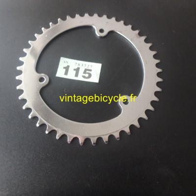 Plateau route acier 42D 3/32 2,38mm 116mm