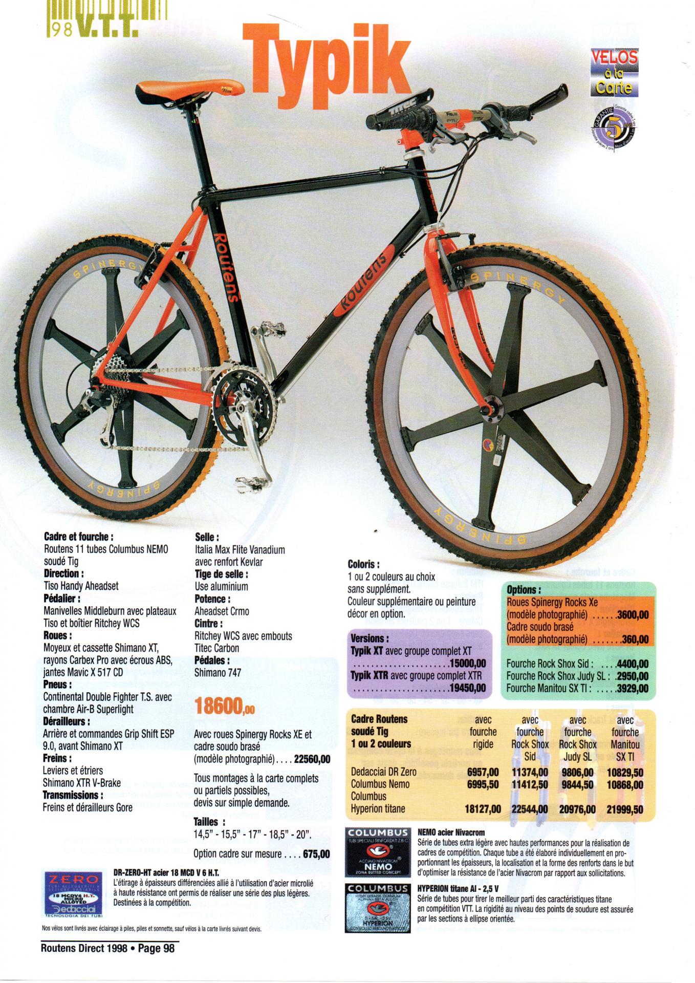 Routens catalogue 1998 20