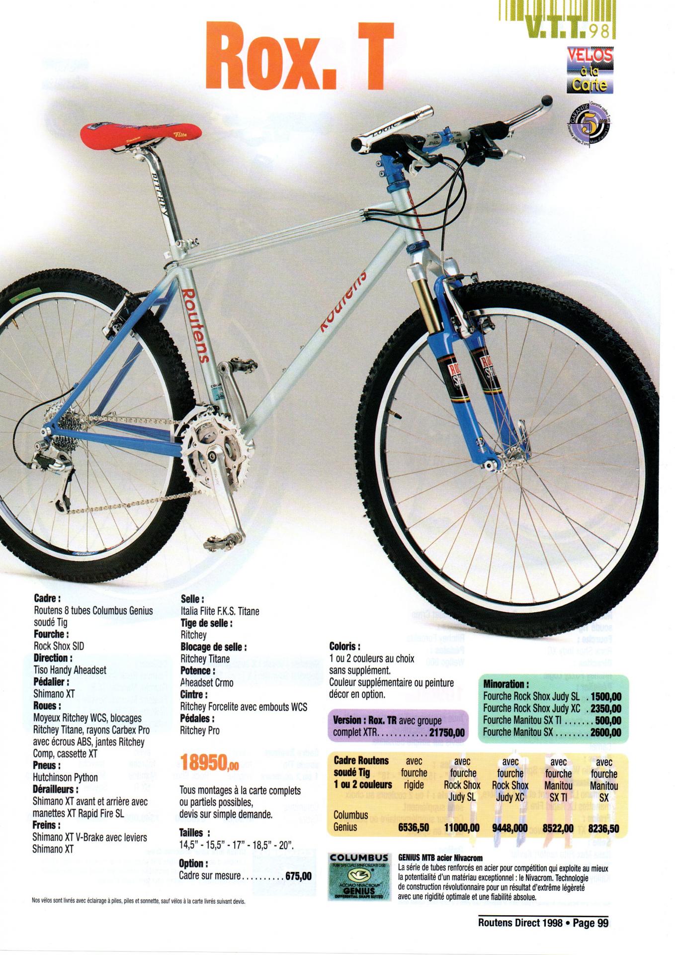 Routens catalogue 1998 21