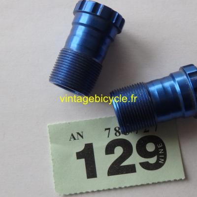BICI – SPD Ergal 7075 T6 Lock Nuts 1 set R/L. NOS