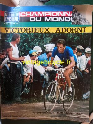 MIROIR DU CYCLISME 1968 - 09 - N°105 Septembre 1968