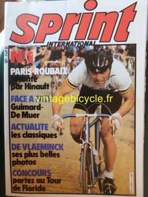 SPRINT INTERNATIONAL 1981 - 05 - N°01 mai 1981