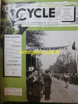 LE CYCLE 1947 - 04 - N°13 Avril 1947