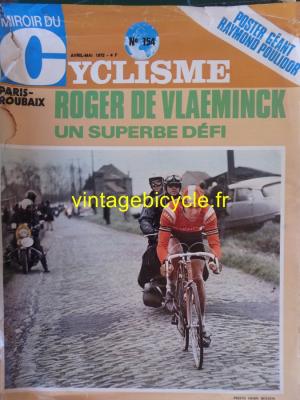 MIROIR DU CYCLISME 1972 - 04 - N°154 Avril Mai 1972