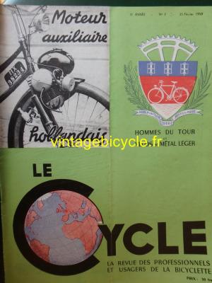 LE CYCLE 1950 - 02 - N°7 Fevrier 1950