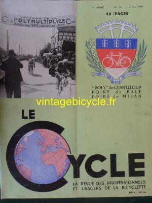 LE CYCLE 1950 - 05 - N°12 Mai 1950