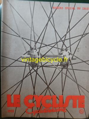 LE CYCLISTE 1951 - N°11