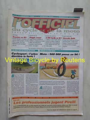 L'OFFICIEL du cycle et de la moto 1995 - 01 - N°3599 Janvier 1995